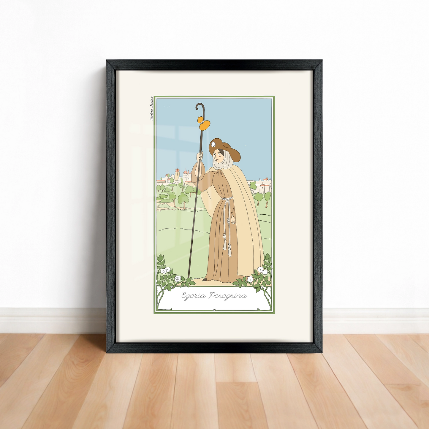 Framed Print "Egeria Pilgrim"