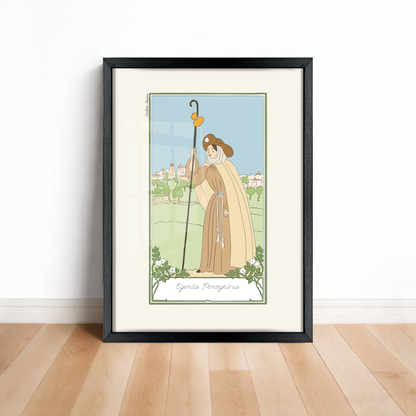Framed Print "Egeria Pilgrim"