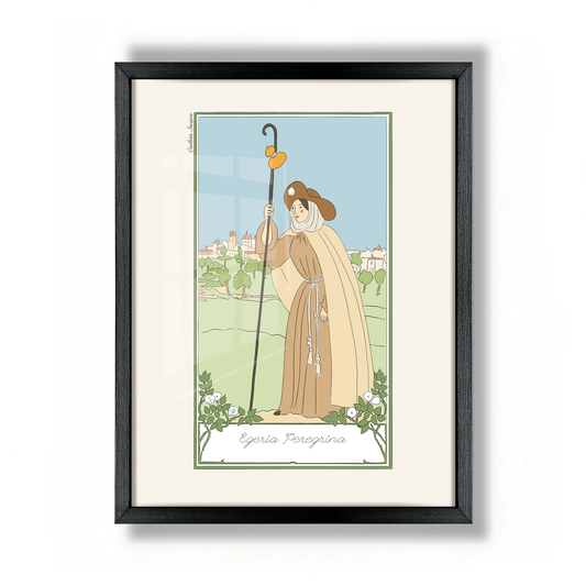 Framed Print "Egeria Pilgrim"