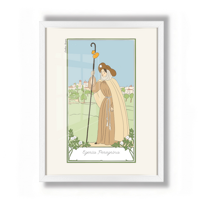 Framed Print "Egeria Pilgrim"