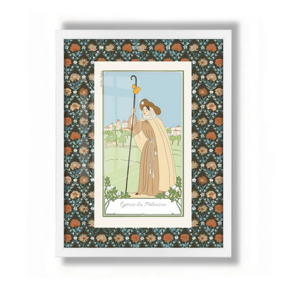 Framed Print "Egeria Pilgrim"