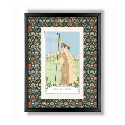 Framed Print "Egeria Pilgrim"