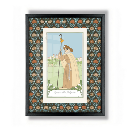 Framed Print "Egeria Pilgrim"
