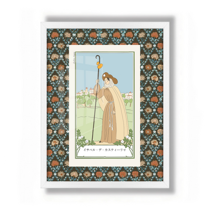 Framed Print "Egeria Pilgrim"
