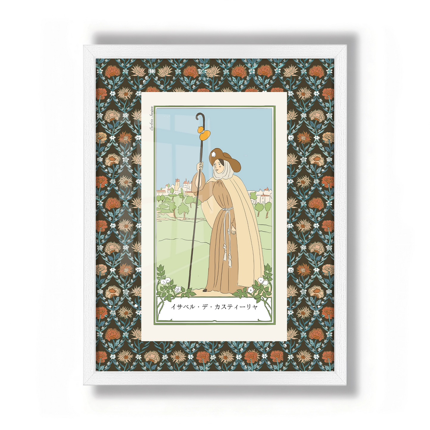 Framed Print "Egeria Pilgrim"