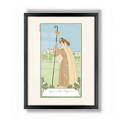 Framed Print "Egeria Pilgrim"