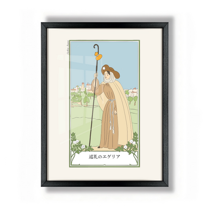 Framed Print "Egeria Pilgrim"